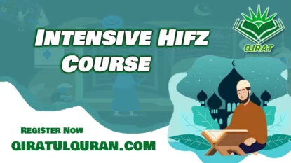 Intensive Hifz Course