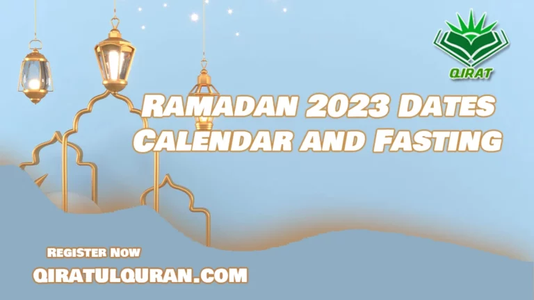 Ramadan 2023 Dates Calendar and Fasting