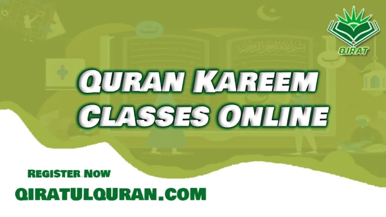 Quran Kareem Classes Online