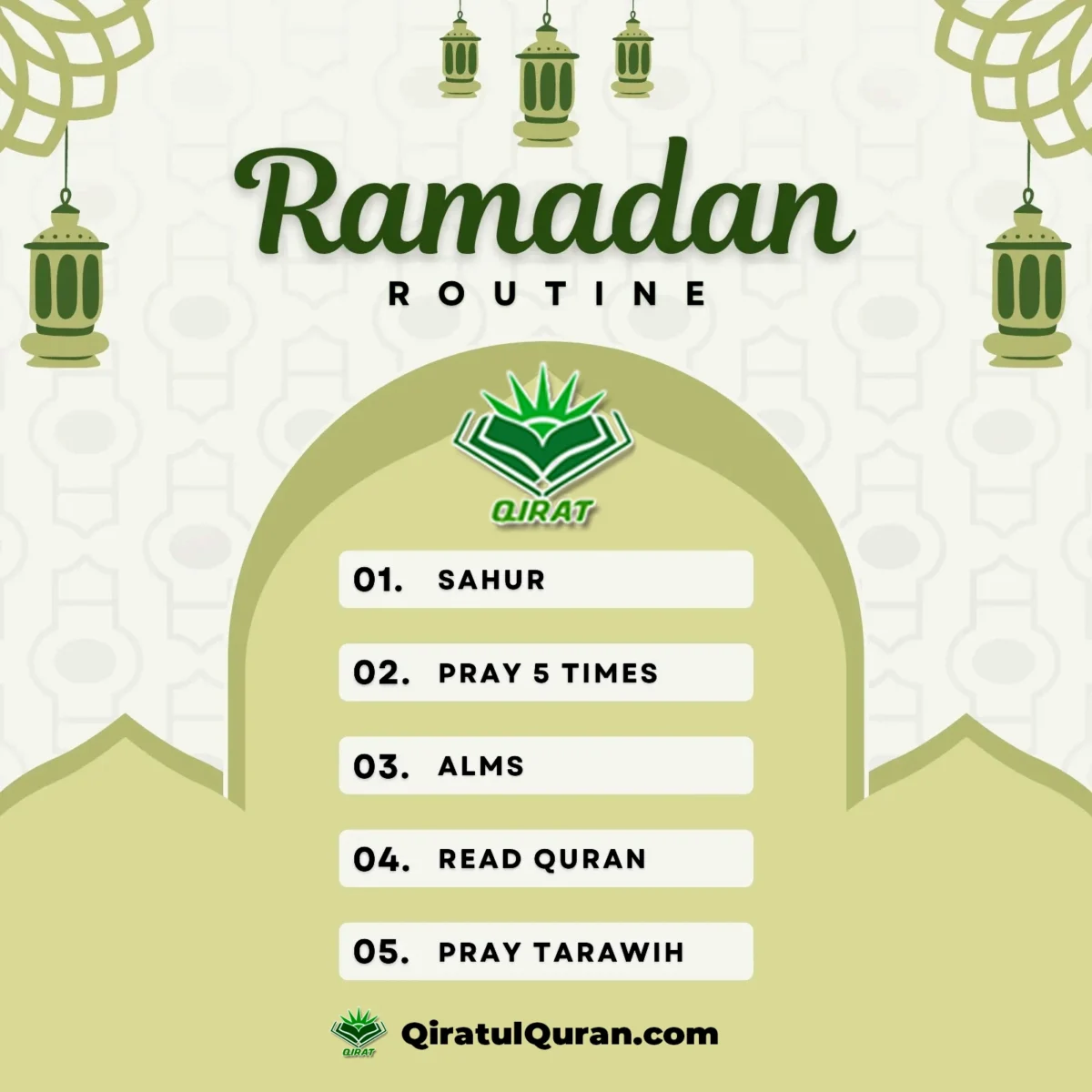 Ramadan Routine 2024 (Ramadan Prayer Routine)