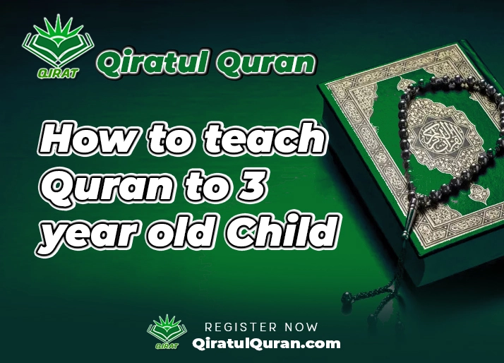 How to teach Quran to 3 year old Child